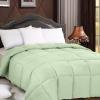 imageUtopia Bedding Comforters Queen Size All Season Duvet Insert Down Alternative Box Stitched Bed Comforter with Corner Tabs Machine Washable WhiteSage Green