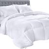 imageUtopia Bedding Comforters Queen Size All Season Duvet Insert Down Alternative Box Stitched Bed Comforter with Corner Tabs Machine Washable WhiteWhite