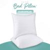 imageUtopia Bedding Pillows Standard Size Set of 2 White 950 Grams Filled Hotel Pillows Cooling Pillow for Side Back or Stomach SleepersEuropean Pack of 8