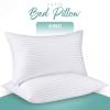 imageUtopia Bedding Pillows Standard Size Set of 2 White 950 Grams Filled Hotel Pillows Cooling Pillow for Side Back or Stomach SleepersKing Pack of 2