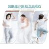 imageUtopia Bedding Pillows Standard Size Set of 2 White 950 Grams Filled Hotel Pillows Cooling Pillow for Side Back or Stomach SleepersStandard Pack of 2