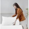 imageUtopia Bedding Queen Sheet Set Soft Microfiber 4 Piece Hotel Luxury Bed Sheets for Women Men Kids ampamp Teens with Side Storage Deep Pocket Fitted Sheet  Embroidered Pillow Cases  Flat Sheet WhiteWhite