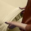 imageUtopia Bedding Queen Sheet Set Soft Microfiber 4 Piece Hotel Luxury Bed Sheets for Women Men Kids ampamp Teens with Side Storage Deep Pocket Fitted Sheet  Embroidered Pillow Cases  Flat Sheet WhiteBeige