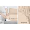 imageUtopia Bedding Queen Sheet Set Soft Microfiber 4 Piece Hotel Luxury Bed Sheets for Women Men Kids ampamp Teens with Side Storage Deep Pocket Fitted Sheet  Embroidered Pillow Cases  Flat Sheet WhiteBeige