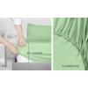 imageUtopia Bedding Queen Sheet Set Soft Microfiber 4 Piece Hotel Luxury Bed Sheets for Women Men Kids ampamp Teens with Side Storage Deep Pocket Fitted Sheet  Embroidered Pillow Cases  Flat Sheet WhiteSage