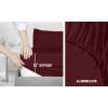 imageUtopia Bedding Queen Sheet Set Soft Microfiber 4 Piece Hotel Luxury Bed Sheets for Women Men Kids ampamp Teens with Side Storage Deep Pocket Fitted Sheet  Embroidered Pillow Cases  Flat Sheet WhiteBurgundy
