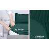 imageUtopia Bedding Queen Sheet Set Soft Microfiber 4 Piece Hotel Luxury Bed Sheets for Women Men Kids ampamp Teens with Side Storage Deep Pocket Fitted Sheet  Embroidered Pillow Cases  Flat Sheet WhiteEmerald