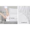 imageUtopia Bedding Queen Sheet Set Soft Microfiber 4 Piece Hotel Luxury Bed Sheets for Women Men Kids ampamp Teens with Side Storage Deep Pocket Fitted Sheet  Embroidered Pillow Cases  Flat Sheet WhiteWhite