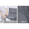 imageUtopia Bedding Queen Sheet Set Soft Microfiber 4 Piece Hotel Luxury Bed Sheets for Women Men Kids ampamp Teens with Side Storage Deep Pocket Fitted Sheet  Embroidered Pillow Cases  Flat Sheet WhiteGrey