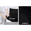 imageUtopia Bedding Queen Sheet Set Soft Microfiber 4 Piece Hotel Luxury Bed Sheets for Women Men Kids ampamp Teens with Side Storage Deep Pocket Fitted Sheet  Embroidered Pillow Cases  Flat Sheet WhiteBlack