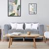 imageUtopia Bedding Throw Pillows Set of 4 White 18 x 18 Inches Pillows for Sofa Bed and Couch Decorative Stuffer Pillow12x12 Inch