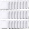 imageUtopia Bedding Throw Pillows Set of 4 White 18 x 18 Inches Pillows for Sofa Bed and Couch Decorative Stuffer Pillow12x12 Inch