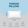imageUtopia Bedding Throw Pillows Set of 4 White 18 x 18 Inches Pillows for Sofa Bed and Couch Decorative Stuffer Pillow12x16 Inch