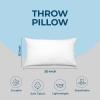 imageUtopia Bedding Throw Pillows Set of 4 White 18 x 18 Inches Pillows for Sofa Bed and Couch Decorative Stuffer Pillow12x20 Inch
