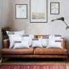 imageUtopia Bedding Throw Pillows Set of 4 White 18 x 18 Inches Pillows for Sofa Bed and Couch Decorative Stuffer Pillow14x20 Inch