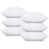 imageUtopia Bedding Throw Pillows Set of 4 White 18 x 18 Inches Pillows for Sofa Bed and Couch Decorative Stuffer Pillow16x16 Inch