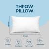 imageUtopia Bedding Throw Pillows Set of 4 White 18 x 18 Inches Pillows for Sofa Bed and Couch Decorative Stuffer Pillow16x26 Inch