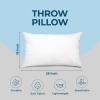 imageUtopia Bedding Throw Pillows Set of 4 White 18 x 18 Inches Pillows for Sofa Bed and Couch Decorative Stuffer Pillow16x26 Inch