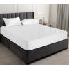 imageUtopia Bedding Waterproof Mattress Protector Twin Size Viscose Made from Bamboo Mattress Cover Fits 15 Inches Deep Breathable Fitted Style with Stretchable PocketsWhite