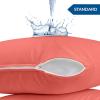 imageUtopia Bedding Waterproof Pillow Protectors Zippered 2 Pack White Standard Size Zippered Pillowcases Bed Bug Proof Pillow Encasement Covers 20 x 26 InchesCoral
