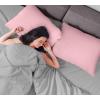 imageUtopia Bedding Waterproof Pillow Protectors Zippered 2 Pack White Standard Size Zippered Pillowcases Bed Bug Proof Pillow Encasement Covers 20 x 26 InchesPink