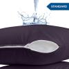 imageUtopia Bedding Waterproof Pillow Protectors Zippered 2 Pack White Standard Size Zippered Pillowcases Bed Bug Proof Pillow Encasement Covers 20 x 26 InchesPurple
