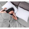 imageUtopia Bedding Waterproof Pillow Protectors Zippered 2 Pack White Standard Size Zippered Pillowcases Bed Bug Proof Pillow Encasement Covers 20 x 26 InchesWhite