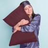 imageUtopia Bedding Waterproof Pillow Protectors Zippered 2 Pack White Standard Size Zippered Pillowcases Bed Bug Proof Pillow Encasement Covers 20 x 26 InchesBurgundy