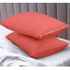 imageUtopia Bedding Waterproof Pillow Protectors Zippered 2 Pack White Standard Size Zippered Pillowcases Bed Bug Proof Pillow Encasement Covers 20 x 26 InchesCoral