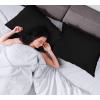 imageUtopia Bedding Waterproof Pillow Protectors Zippered 2 Pack White Standard Size Zippered Pillowcases Bed Bug Proof Pillow Encasement Covers 20 x 26 InchesBlack