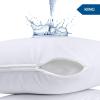 imageUtopia Bedding Waterproof Pillow Protectors Zippered 2 Pack White Standard Size Zippered Pillowcases Bed Bug Proof Pillow Encasement Covers 20 x 26 InchesWhite