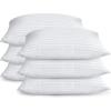 imageUtopia Bedding Pillows Standard Size Set of 2 White 950 Grams Filled Hotel Pillows Cooling Pillow for Side Back or Stomach SleepersStandard Pack of 6