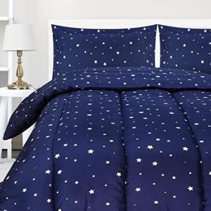 imageUtopia Bedding All Season Unicorn Comforter Set with 2 Pillow Cases 3 Piece Soft Brushed Microfiber Kids Bedding Set for BoysGirls Machine Washable TwinStar