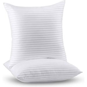 imageUtopia Bedding Pillows Standard Size Set of 2 White 950 Grams Filled Hotel Pillows Cooling Pillow for Side Back or Stomach SleepersEuropean Pack of 2