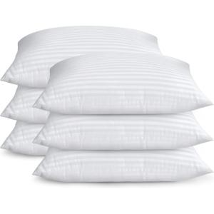 imageUtopia Bedding Pillows Standard Size Set of 2 White 950 Grams Filled Hotel Pillows Cooling Pillow for Side Back or Stomach SleepersStandard Pack of 6