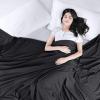 imageUtopia Bedding Flat Sheet  1 Pack Queen White  Soft Brushed Microfiber Fabric  Shrinkage ampamp Fade Resistant Top Sheet  Easy Care Bed SheetBlack