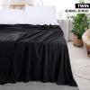 imageUtopia Bedding Flat Sheet  1 Pack Queen White  Soft Brushed Microfiber Fabric  Shrinkage ampamp Fade Resistant Top Sheet  Easy Care Bed SheetBlack