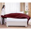 imageUtopia Bedding Flat Sheet  1 Pack Queen White  Soft Brushed Microfiber Fabric  Shrinkage ampamp Fade Resistant Top Sheet  Easy Care Bed SheetBurgundy