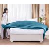 imageUtopia Bedding Flat Sheet  1 Pack Queen White  Soft Brushed Microfiber Fabric  Shrinkage ampamp Fade Resistant Top Sheet  Easy Care Bed SheetDenim Blue