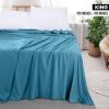 imageUtopia Bedding Flat Sheet  1 Pack Queen White  Soft Brushed Microfiber Fabric  Shrinkage ampamp Fade Resistant Top Sheet  Easy Care Bed SheetDenim Blue