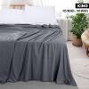 imageUtopia Bedding Flat Sheet  1 Pack Queen White  Soft Brushed Microfiber Fabric  Shrinkage ampamp Fade Resistant Top Sheet  Easy Care Bed SheetGrey