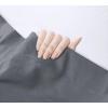 imageUtopia Bedding Flat Sheet  1 Pack Queen White  Soft Brushed Microfiber Fabric  Shrinkage ampamp Fade Resistant Top Sheet  Easy Care Bed SheetGrey