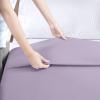 imageUtopia Bedding Flat Sheet  1 Pack Queen White  Soft Brushed Microfiber Fabric  Shrinkage ampamp Fade Resistant Top Sheet  Easy Care Bed SheetLavender