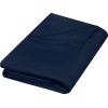 imageUtopia Bedding Flat Sheet  1 Pack Queen White  Soft Brushed Microfiber Fabric  Shrinkage ampamp Fade Resistant Top Sheet  Easy Care Bed SheetNavy