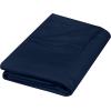 imageUtopia Bedding Flat Sheet  1 Pack Queen White  Soft Brushed Microfiber Fabric  Shrinkage ampamp Fade Resistant Top Sheet  Easy Care Bed SheetNavy