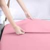 imageUtopia Bedding Flat Sheet  1 Pack Queen White  Soft Brushed Microfiber Fabric  Shrinkage ampamp Fade Resistant Top Sheet  Easy Care Bed SheetPink