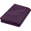imageUtopia Bedding Flat Sheet  1 Pack Queen White  Soft Brushed Microfiber Fabric  Shrinkage ampamp Fade Resistant Top Sheet  Easy Care Bed SheetPurple