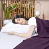 imageUtopia Bedding Flat Sheet  1 Pack Queen White  Soft Brushed Microfiber Fabric  Shrinkage ampamp Fade Resistant Top Sheet  Easy Care Bed SheetPurple