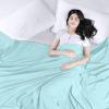 imageUtopia Bedding Flat Sheet  1 Pack Queen White  Soft Brushed Microfiber Fabric  Shrinkage ampamp Fade Resistant Top Sheet  Easy Care Bed SheetSpa Blue