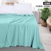imageUtopia Bedding Flat Sheet  1 Pack Queen White  Soft Brushed Microfiber Fabric  Shrinkage ampamp Fade Resistant Top Sheet  Easy Care Bed SheetSpa Blue